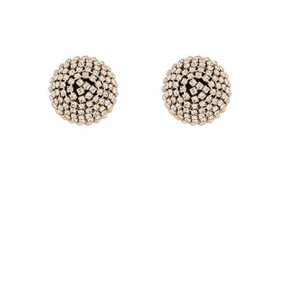Dome Shape Earrings - Picture 1 of 3